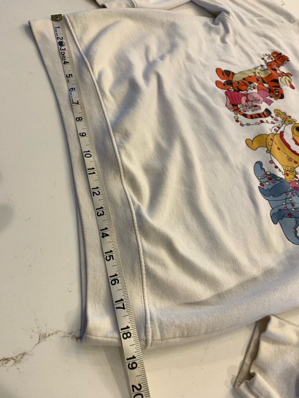 Disney Winnie the Pooh Sweatshirt Women’s Long Sleeve Holiday Pullover Size L - Picture 4 of 9
